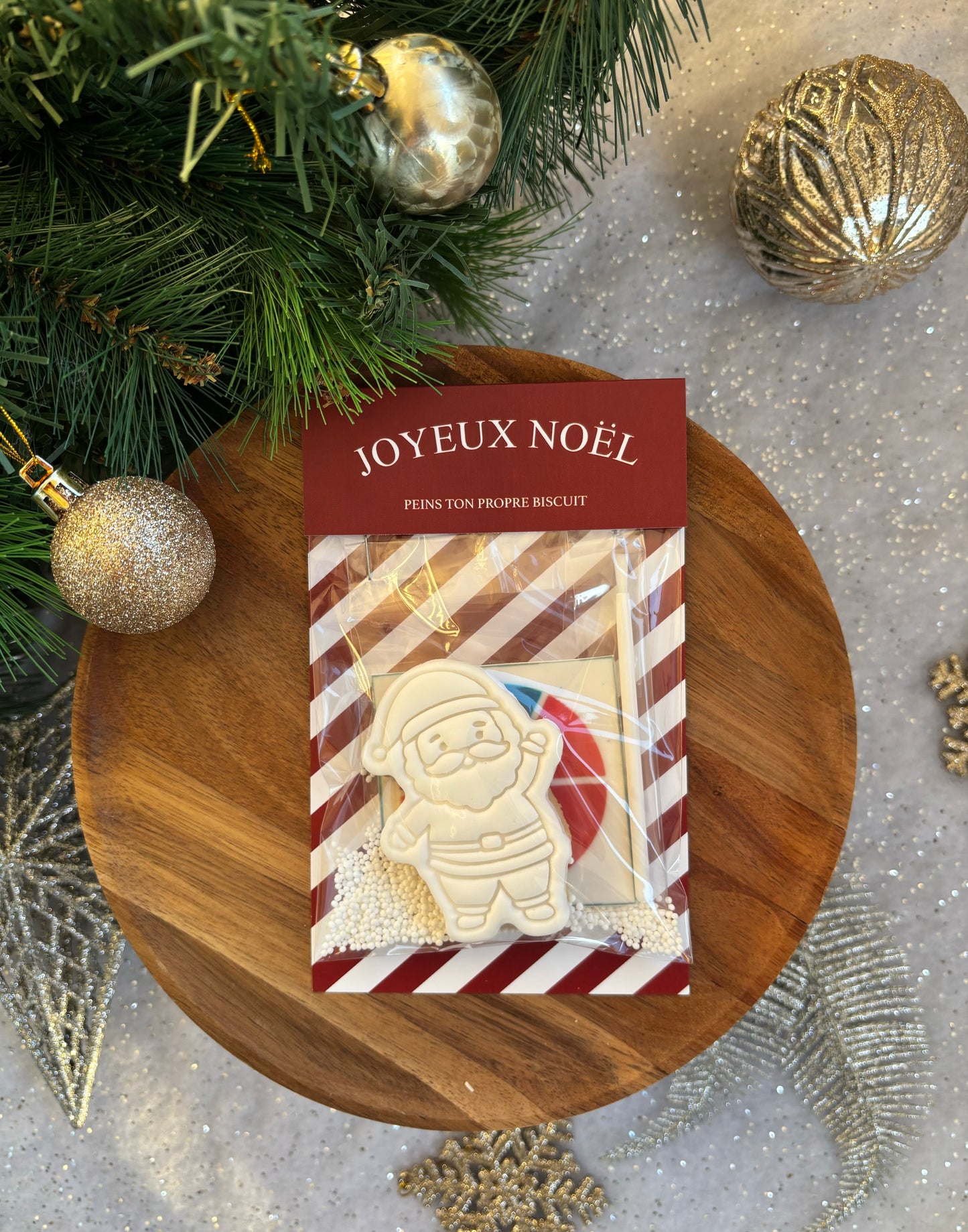 Peins ton biscuit Père Noël